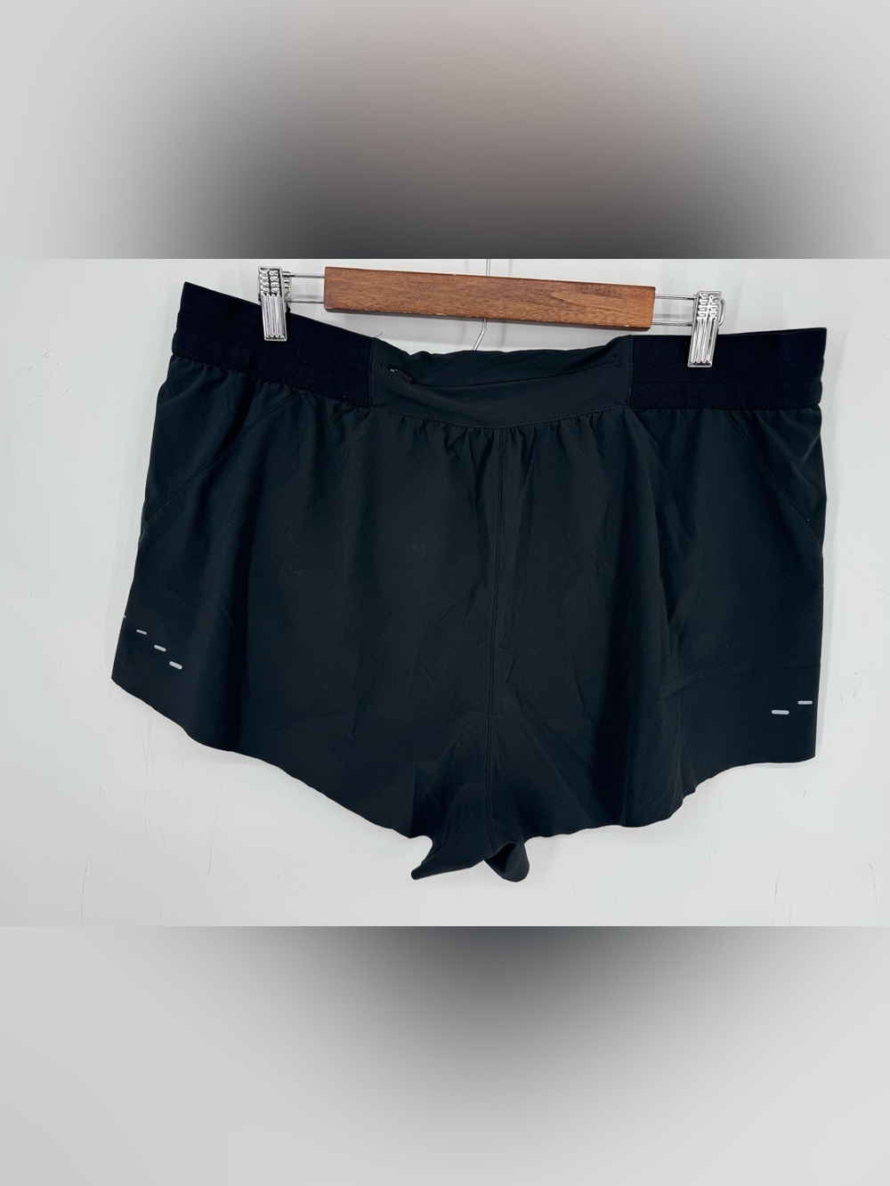 Nike Swift Dri-Fit Black Women's Lined Running Flowy Shorts Gym Workout  Size XL - Picture 2 of 9